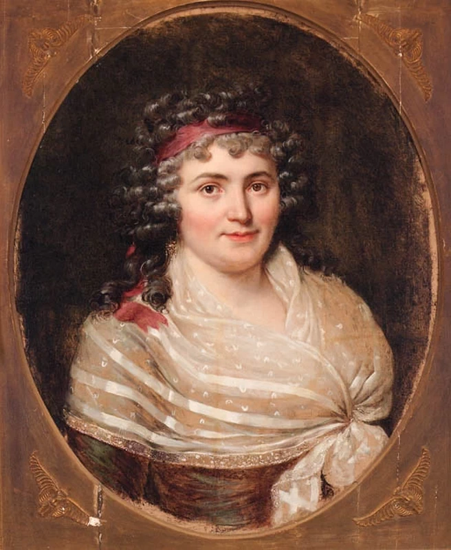 Ritratto di Jeanne Robertine, marchesa d'Orvillier, nata Rillet
